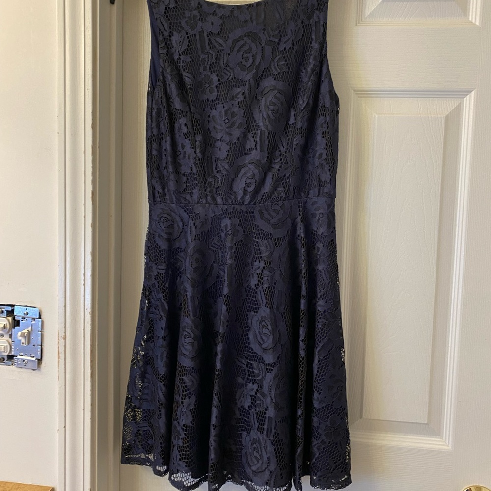 Navy homecoming dress